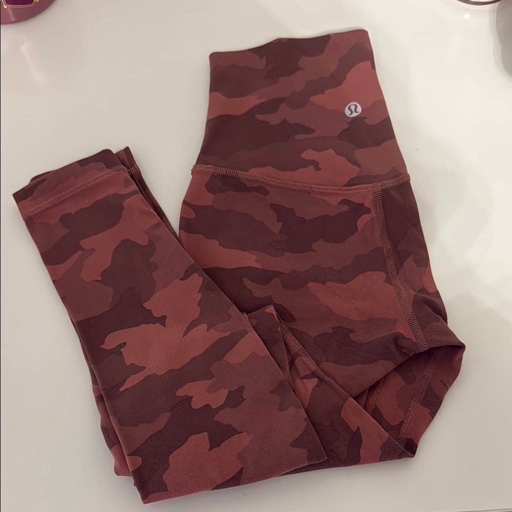 Lululemon Camo Leggings - size 0